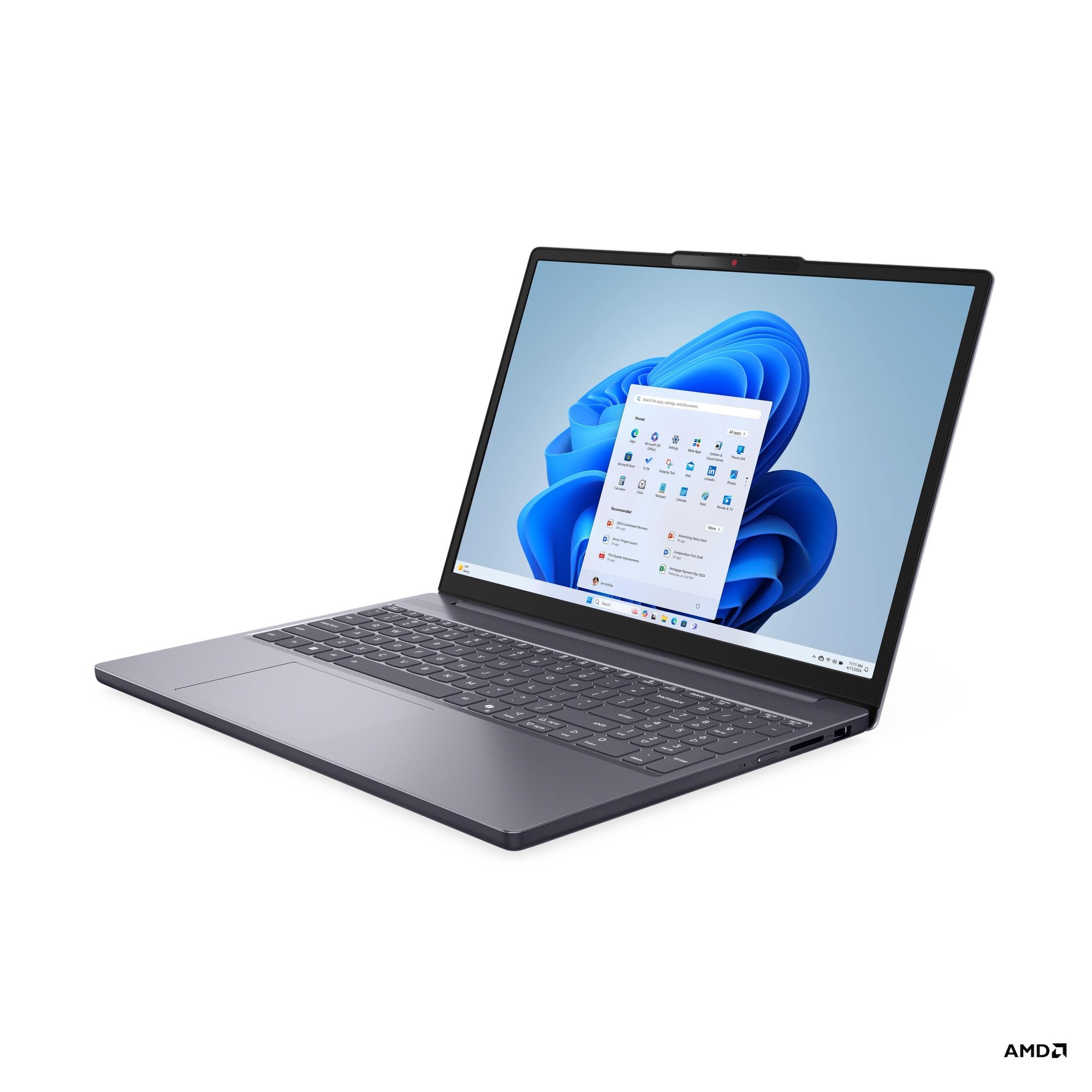 IdeaPad_Slim_3_15ARP10_CT2_11.jpg لپتاپ لنوو IdeaPad Slim 3 15ARP10 | Ryzen7-170 | 16GB | 512GB | 15.3 اینچ | خاکستری - Image 1