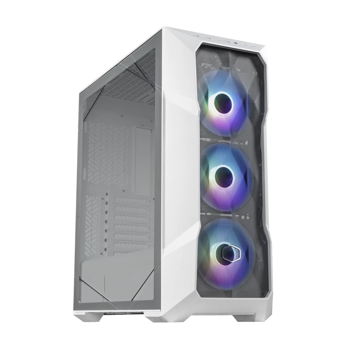 RC-CASE-26074856-26074907 کیس کامپیوتر گیمینگ کولر مستر مدل MasterBox TD500 Mesh V2 | سفید - Image 1