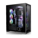 کیس کامپیوتر گیمینگ ترمالتیک مدل CTE T500 TG ARGB Full Tower Chassis | مشکی