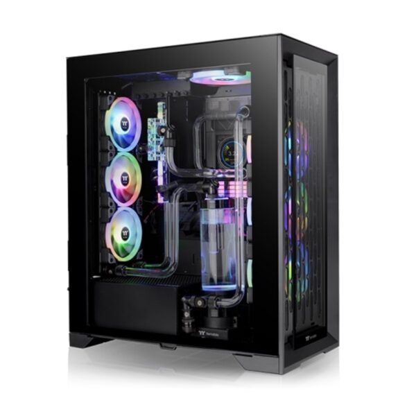 کیس کامپیوتر گیمینگ ترمالتیک مدل CTE T500 TG ARGB Full Tower Chassis | مشکی