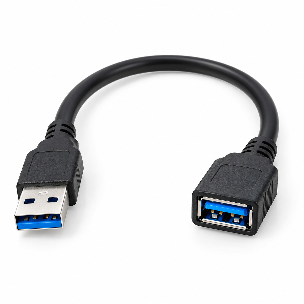 USB-3-Extension-Cable-30cm کابل افزایش طول USB 3.0 طول ۳۰ سانتیمتر - Image 1