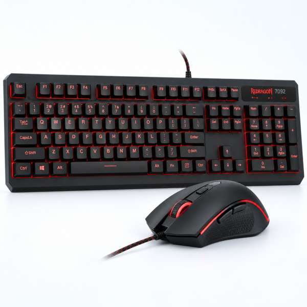 کیبورد و موس باسیم Redragon مدل 7092
