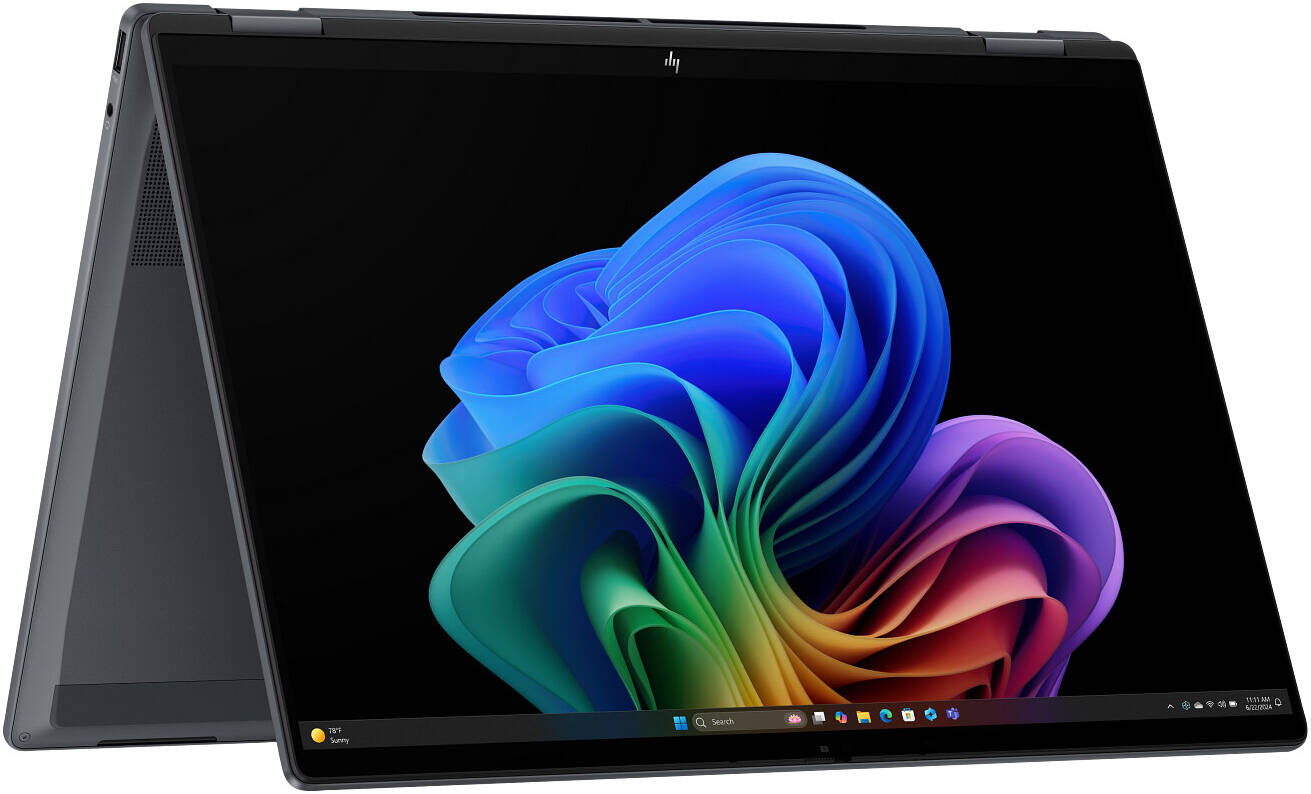 rose-hp-as0023-1 لپتاپ اچپی HP OmniBook X Flip 16-as0023dx | Core Ultra 7 256V | 16GB LPDDR5x | 1TB - Image 1