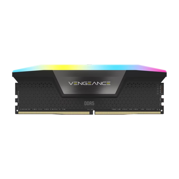 رم کامپیوتر DDR5 کورسیر مدل VENGEANCE RGB تک کاناله 5200 مگاهرتز CL40 ظرفیت 16 گیگابایت
