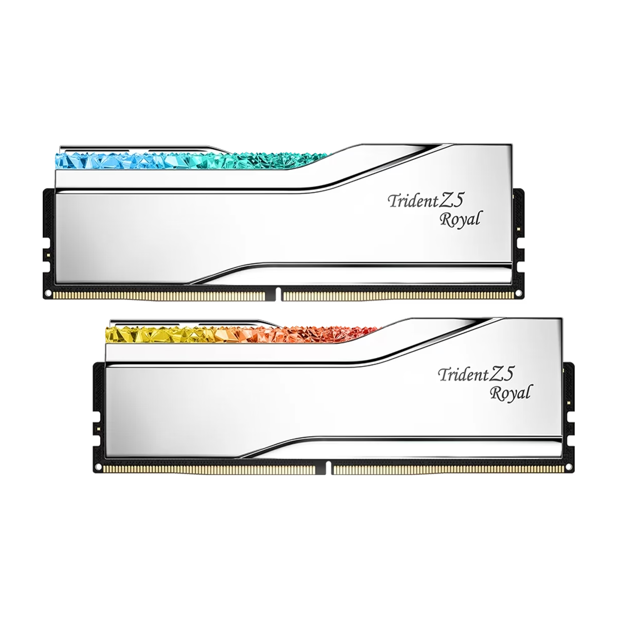 rose-ram-9e8d9d9d8d29-1 رم کامپیوتر DDR5 جی اسکیل مدل Trident Z5 Royal دو کاناله 7200 مگاهرتز CL34 ظرفیت 32 گیگابایت - Image 1