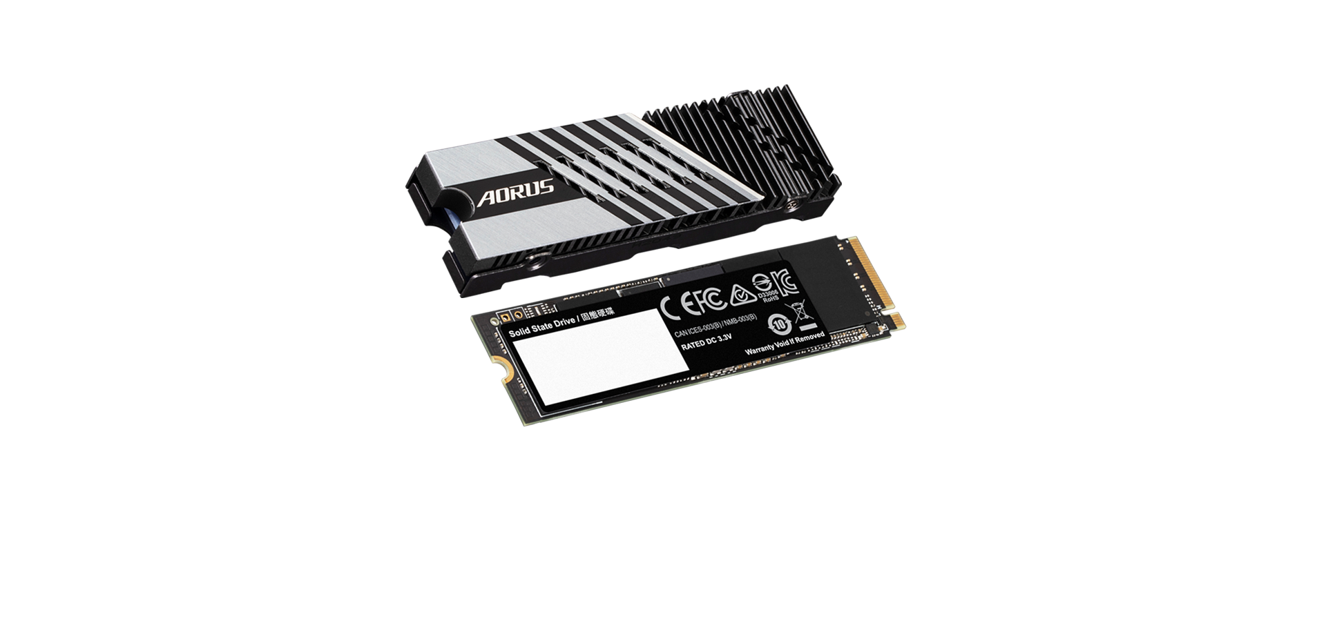 rose-ssd-aorus2-1 حافظه SSD GIGABYTE AORUS Gen4 7300 ظرفیت 2TB - Image 1