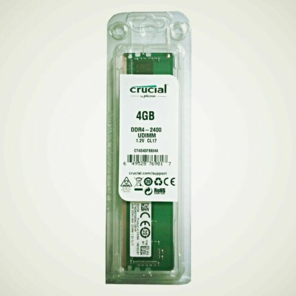 رم Crucial ظرفیت 4 گیگابایت باس 2400